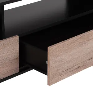 Beliani Modern TV Stand Black SYDNEY