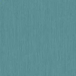 Grandeco Concerto Grasscloth Textured  Wallpaper, Deep Teal