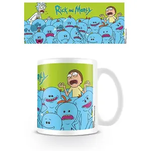 Rick And Morty Mr Meeseeks Mug Blue/Green (One Size)