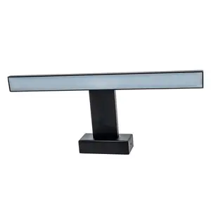 Milagro Shine Black LED 7W Wall Lamp Stylish Matt Black Light With IP44 Rating Perfect For Mounting Abobe A Bathroom Mirror