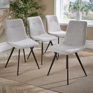 Home Source Wickford Dining Set with 4 Ashford Chairs