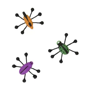 Unique Party Bug Party Favours (Pack of 8) Multicoloured (One Size)