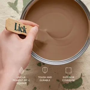 Lick Brown 02 Peel & stick Tester