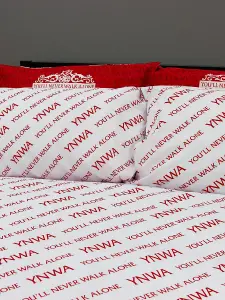 Liverpool FC Tone Double Panel Duvet and Pillowcase Set