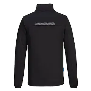 Portwest WX3 Half Zip Tech Fleece Jumper Black - 3XL