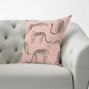 Abstract Leopard Pattern Cushions 60cm x 60cm