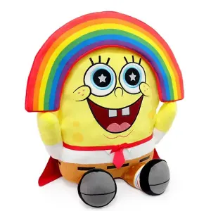 SpongeBob SquarePants Hugme Rainbow Plush Toy Yellow (One Size)