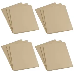 Mixed Grit Sandpaper Sanding Sheets For Metal Wood Plastic 60 - 240 Grit 120pc