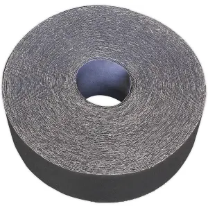 Blue Twill Emery Roll - 50mm x 50m - Flexible & Tear Resistant - 80 Grit