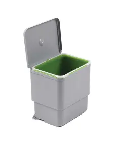 Kitchen waste bin with swing lid SESAMO 1