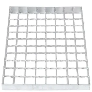 100 x 80cm Heavy Duty Galvanized Steel Rectangular Drain Cover Grate