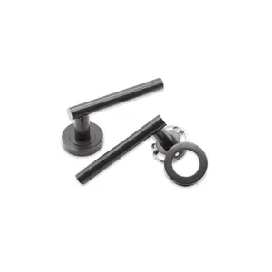 Jura Lever Door Handle Gun Metal Grey