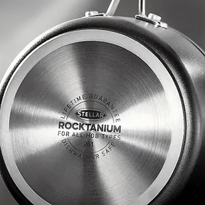 Stellar Rocktanium 3 Piece Saucepan Set