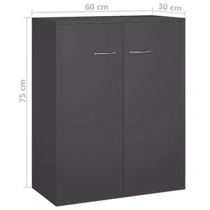 Aatish 60 Cm Wide Sideboard Gray