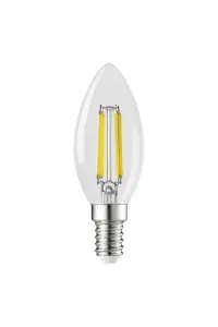 Sylvania Platinum Candle Retro E14 Ultra-Efficient Warm White 2.3W A-Class LED Bulb - 2 Pack