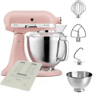 Kitchenaid Artisan Mixer 185 Feather Pink With FREE Gift