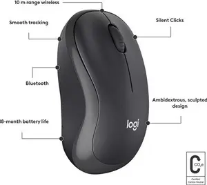 Logitech M240 Silent Bluetooth Wireless Mouse