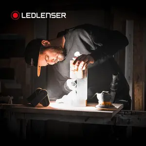 Ledlenser AF4R Rechargeable 2000lm LED Cordless Area Work Light Floodlight, IP67, Tripod Mounting, Up To 20H Battery, USB-C