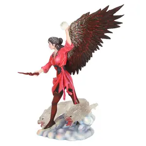 Anne Stokes Air Elemental Sorceress Collectable Figurine Red/Brown/White (One Size)