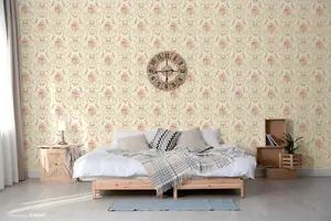 SK Filson Pink Floral Wallpaper