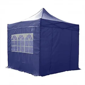 Airwave Four Seasons Essential 3x3 Pop Up Gazebo with Sides Blue