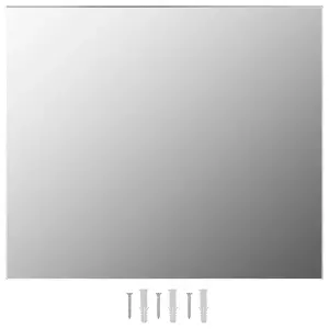 Berkfield Frameless Mirror 70x50 cm Glass