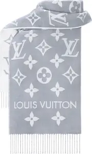 Louis Vuitton® - LV Essential Scarf - Wool - Gris Clair - Women - Luxury