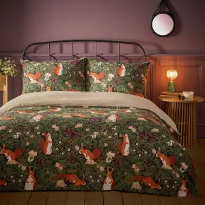 furn. Pineberry Forest Woodland Duvet Set