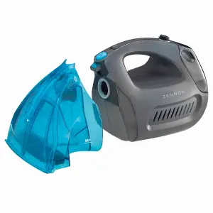 Zennox Carpet Washer Upholstery Cleaner Handheld Compact Portable Stains & Spills - Grey/Turquoise