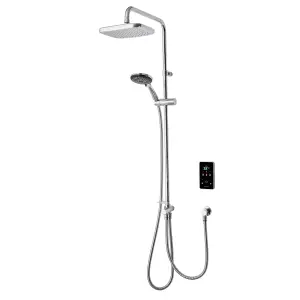 Triton ENVi DuElec Gloss Chrome effect Thermostatic Electric Shower, 10.5kW