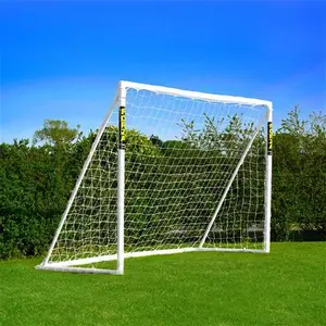 FORZA 8ft X 6ft Football Goal | Ready, Set, Goal! | All Weather Upvc Football Goals – Optional Target Sheet, Football & Carry Bag Included