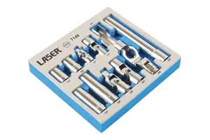 Laser Tools 7148 11pc Master 13mm Socket Set - Range of Profiles