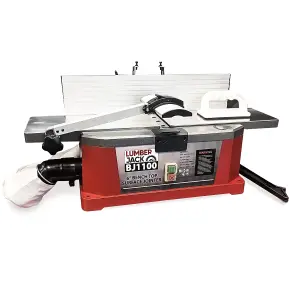 Lumberjack 6" Surface Planer 1100W 153mm Bench Top Jointer with Dust Bag