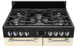 Leisure CK90F232C Freestanding Electric Range cooker with Gas Hob - Cream