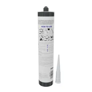 Volden Express Dark Grey Pointing mortar, 310ml Cartridge - Ready for use