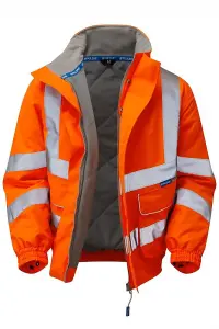 PULSAR High Visibility Rail Spec Padded Bomber Jacket