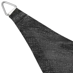 Berkfield Sunshade Sail HDPE Triangular 3.6x3.6x3.6 m Anthracite