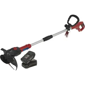 20V Lightweight Cordless Strimmer - Plastic Blade - Includes Battery & Charger