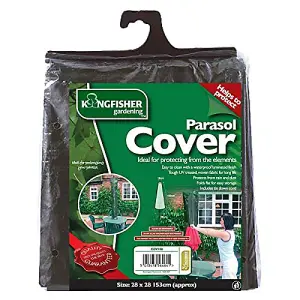 Parasol Cover - Waterproof Laminated Finish - Tough UV Treated - Easy Storage - Protects From Rain And Dust