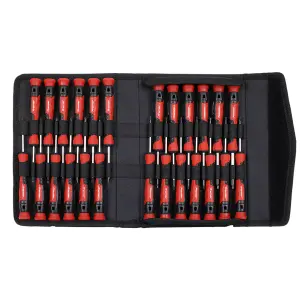 Sealey Precision Screwdriver Set 25 Pieces Slotted Phillips Hex TRX-Star AK97327