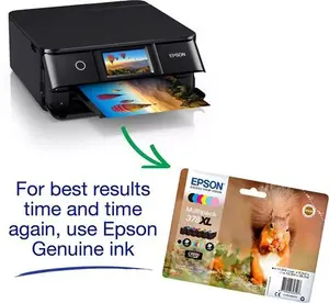 Epson Expression Photo XP-8700 Wi-Fi Three-In-One Printer, Black