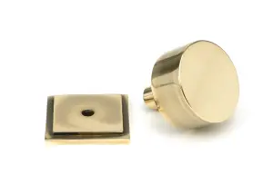 From The Anvil Aged Brass Kelso Cabinet Knob - 32mm (Square)