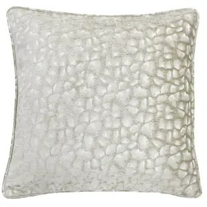 Animal Print Square Pillow Cover Natural Beige