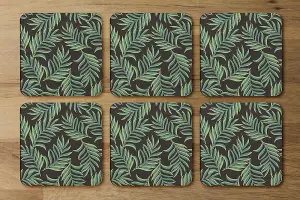 Green Palm Leaves (Coaster) / Default Title