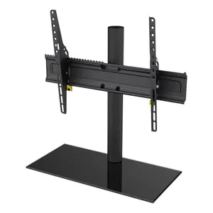 AVF Universal Tilt & Swivel Table Top Stand/Base, for TVs up to 65" - Black