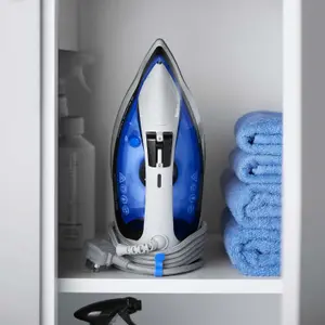 Russell Hobbs 26730 Wrap & Clip Steam Iron, 2400 W,  Blue/White