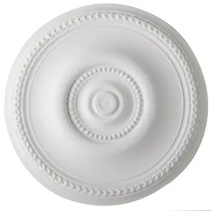 Ceiling Rose Imelda Lightweight Resin Mould Easy to Fix 52cm Diameter Paintable