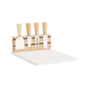 5 Piece Cheese Board Set