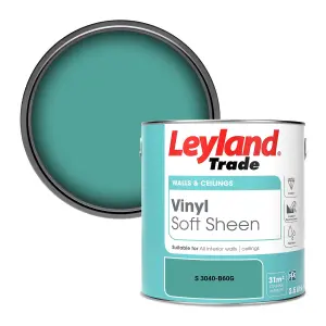 Leyland Trade Vinyl Soft Sheen Walls & Ceilings Emulsion Paint (S 3040-B60G) - 2.5L