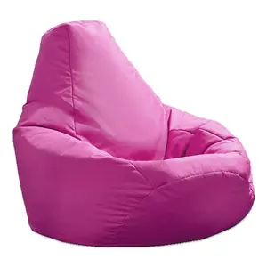 Adult Highback Beanbag for Indoors or Outdoors Ready Filled Bean bags - Pink